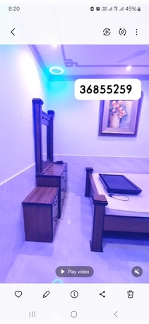 Hidd, Apartments/Houses, BHD 160/month,  1 BR,  Studio F.furnished Old Hidd