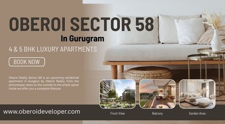 Gurgaon, Real Estate For Sale, Studio,  Oberoi Three Sixty North Sector 58 Gurgaon &ndash; Premium Living Redefined