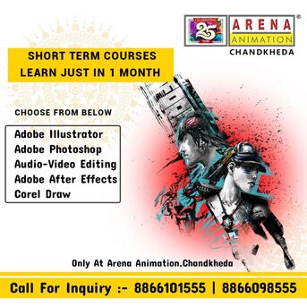 Ahmedabad, Graphic Design, Best Short Term Course In Ahmedabad For Animation, VFX & Multimedia Training