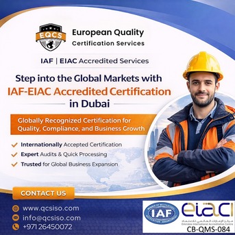 Abu Dhabi, Business, IAF Accredited Certification In Dubai | EIAC Certification Services In Dubai