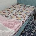SAR 750,  Single Bed +Mattress & Cupboard 4 Sale