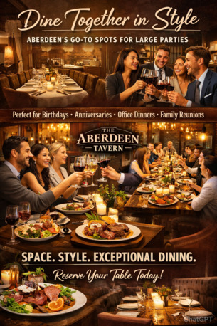 Toronto, Food & Drink, Ready To Feast Together? Discover Aberdeen&rsquo;s Top Group Restaurants