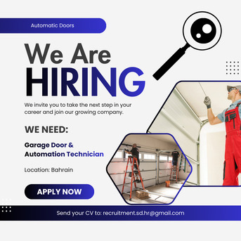 Manama, Jobs, Experienced Garage Door & Automation Technician