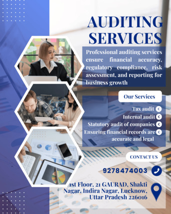 Lucknow, Accounting, Reliable Auditing Services For Business Growth