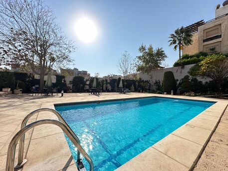 Abdoun, Apartments/Houses, JOD 16000/year,  Furnished,  2 BR,  100 Sq. Meter,  Furnished Rooftop For Rent In Abdoun