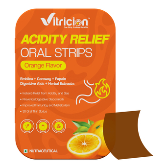 Ahmedabad, Health, Vitricion Acidity Relief Oral Strips: Fast Comfort Support!