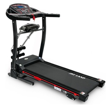 Jubail, Household Items, SAR 1250,  Excellent Condition-SKY LAND Fitness Foldable Treadmill With4 In 1