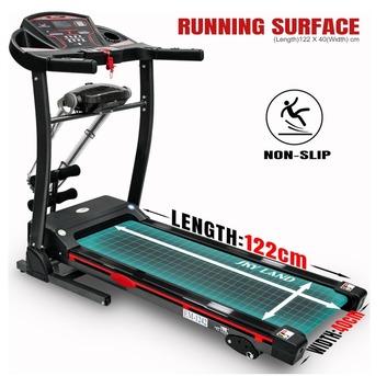 Jubail, Household Items, SAR 1250,  Excellent Condition-SKY LAND Fitness Foldable Treadmill With4 In 1