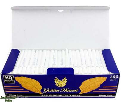 New York, Free Items, USD 2,  Buy Golden Harvest Tubes 200 Ct. Blue 100 Mm Online From Smoker