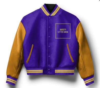 San Diego, Clothing & Accessories, USD 300,  John F. Kennedy High School Varsity Jacket