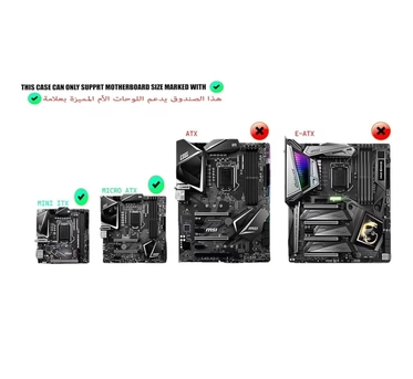 Riyadh, Computers, SAR 120,  Gaming PC Case -Matx