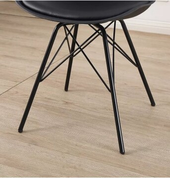 Al Muruj, Furniture, SAR 490,  For Sale: 4-Seater Round Dining Set &ndash; Modern Style &ndash; Excellent Condition
