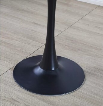 Al Muruj, Furniture, SAR 490,  For Sale: 4-Seater Round Dining Set &ndash; Modern Style &ndash; Excellent Condition