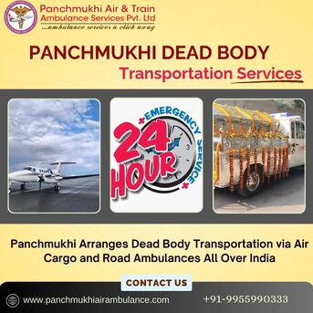 Kolkata, Health, Panchmukhi Corpse Transportation In Kolkata- Completely Safe To Hire The Best Service