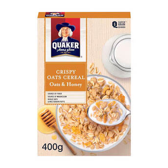 Dubai, Food, AED 14,  Quaker Oats Cereal Oats & Honey