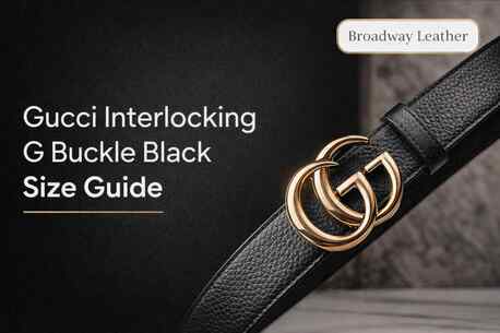 Singapore, Clothing & Accessories, Gucci Interlocking G Buckle Black Size Guide: How To Choose The Perfect Fit