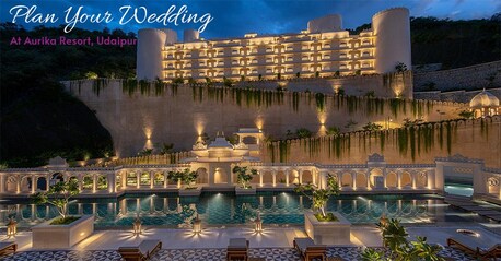 Jaipur, Event Planning, Wedding At Aurika Lemon Tree Hotels Udaipur | Aurika Udaipur Wedding Cost