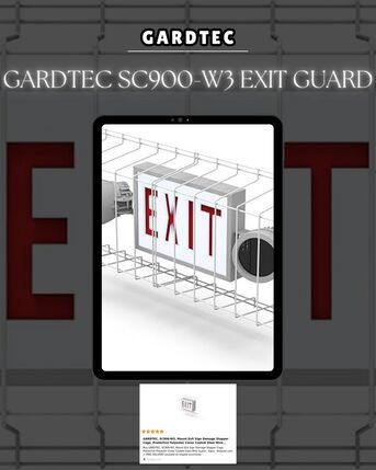 New York, Electronics, Exit Sign Guards | Heavy-Duty Protection For Emergency Exit Signs &ndash; GardTec Inc.
