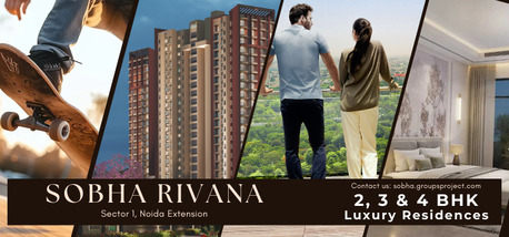 Noida, Real Estate For Sale, INR 22500000,  2 BR,  1234 Sq. Feet,  SOBHA Rivana Walkthrough | Premium Living In Sector 1 Greater Noida West