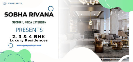 Noida, Real Estate For Sale, INR 22500000,  2 BR,  1234 Sq. Feet,  SOBHA Rivana Walkthrough | Premium Living In Sector 1 Greater Noida West