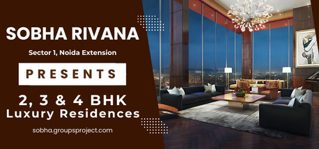 Noida, Real Estate For Sale, INR 22500000,  2 BR,  1234 Sq. Feet,  SOBHA Rivana Walkthrough | Premium Living In Sector 1 Greater Noida West