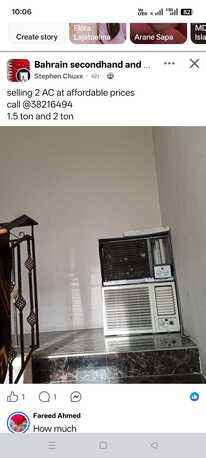 Riffa, Air Conditioners, BHD 50,  Selling Windows Ac