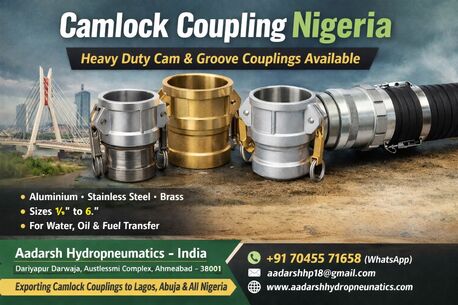 Cape Town, Business Partners, Camlock Coupling Nigeria &ndash; Heavy Duty Cam & Groove Couplings Available