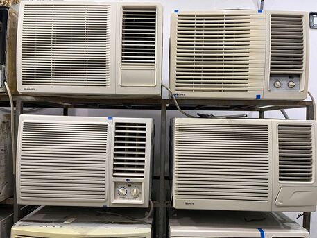 Jeddah, Air Conditioners, SAR 600,  For Sell Used Window Air Conditioners With Ready Installation Delivery And Warranty