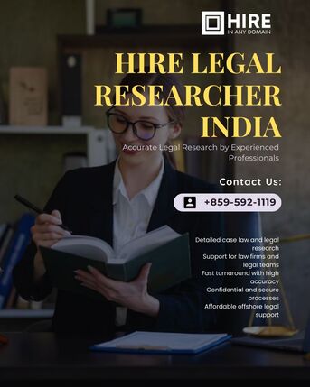 Mumbai, Legal, Hire Legal Researcher India
