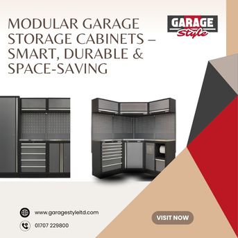 London, Furniture, Modular Garage Storage Cabinets &ndash; Smart, Durable & Space-Saving
