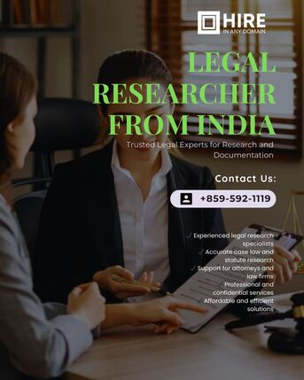 Mumbai, Legal, Legal Researcher From India