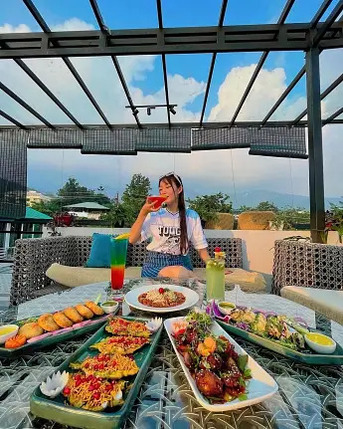 Mumbai, Restaurants, A Relaxed Rooftop Cafe And Bar With Comfortable Seating And A Calm Dining Atmosphere.