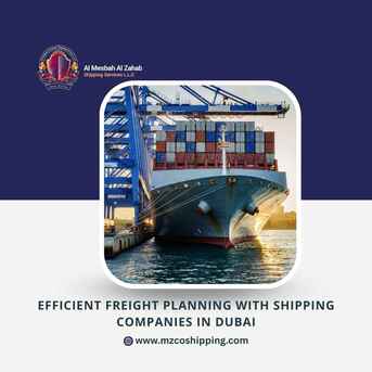 Dubai, Logistics, Efficient Freight Planning With Shipping Companies In Dubai