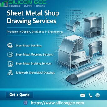 Abu Dhabi, Construction, Sheet Metal Shop Drawing Services In Abu Dhabi, UAE