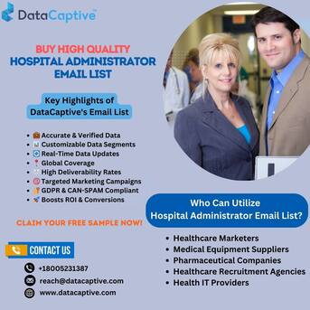New York, Marketing, Buy 100% Verified Hospital Administrator Email List &ndash; Target USA Decision Makers
