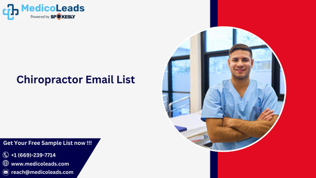 Los Angeles, Business, Buy Verified Chiropractor Email List For B2B Marketing