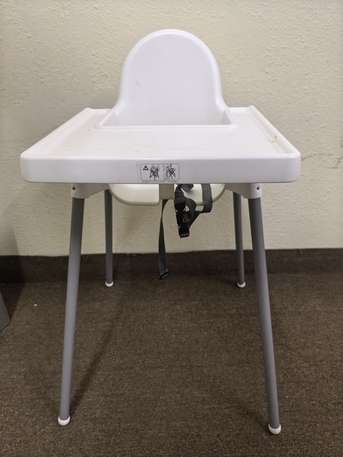 Al Aziziyah, Baby & Kid Stuff, SAR 130,  IKEA Baby Dining Chair & Baby Walker Stand For Kids