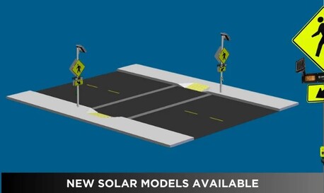 New York, Business, Pedestrian Warning Lights For High Visibility Crossings