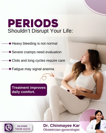 Mumbai, Health, Periods Shouldn&rsquo;t Disrupt Your Life | Gynaecologist In Bhubaneswar | Dr. Chinmayee Kar