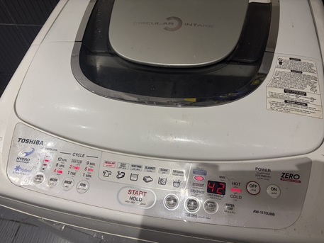 King Fahad District, Household Items, SAR 100,  Toshiba Cheap Fully Working Washing Machine