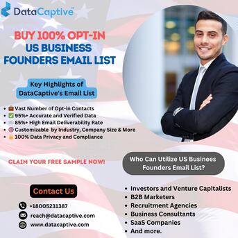 New York, Marketing, Get 100% Opt-In Founders Email List &ndash; Reach USA Startup Leaders