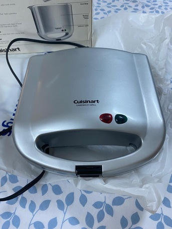 Makkah, Household Items, SAR 250,  Cuisinart Sandwich Maker