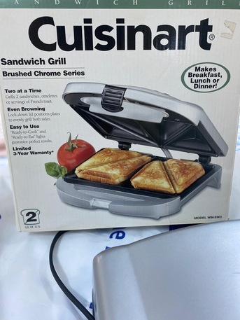 Makkah, Household Items, SAR 250,  Cuisinart Sandwich Maker
