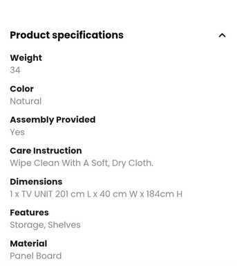 Riyadh, Furniture, SAR 600,  TV Cupboard/ Unit