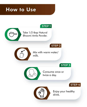 Ahmedabad, Health & Beauty Items, INR 100,  Bhumi Amla Powder - Liver Detox & Digestive Support | H&C