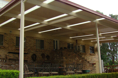 Sydney, Construction, Modern Skillion Roof Patio Designs Built For Australian Homes