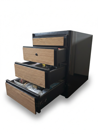 Ad Diriyah, Furniture, SAR 119,  Modern Compact Size Drawer, 4 Drawers, Trash Pans, And Accessibility Key.