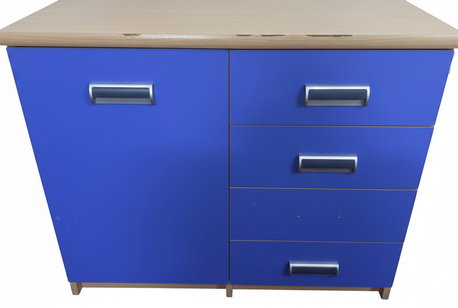 Riyadh, Furniture, SAR 149,  Modern Beauty And Make-Up Table With Large Mirror, Likely New Furniture With Storage Space