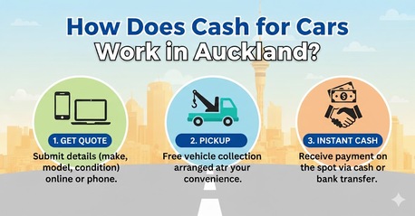 Auckland, Auto Parts, How Does Cash For Cars Work In Auckland?