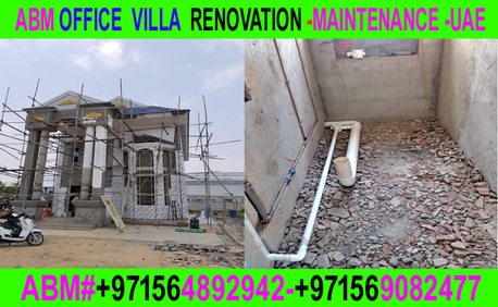 Dubai, Construction, Renovation And Maintenance Repairing Contractor Ajman Sharjah